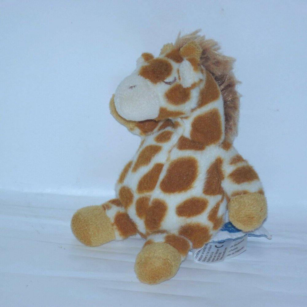 CLOUD B RATTLE GIRAFFE PLUSH TOY 6"